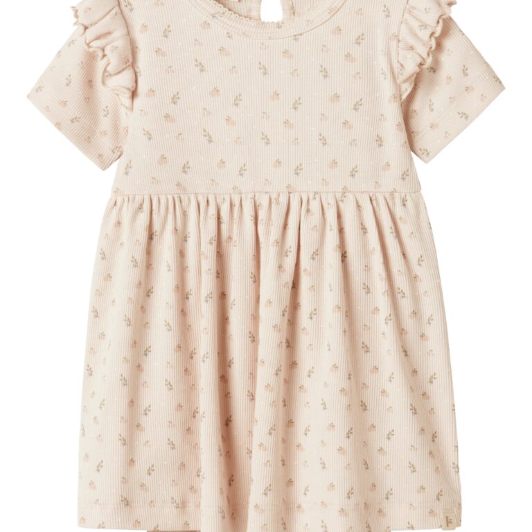 Lil Atelier Gago Kef SS Body Dress - Peach Blush - 56 cm