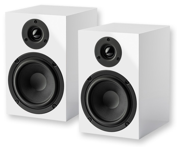 Pro-Ject 9120071657123, 2-vejs, 2.0 kanaler, Ledningsført, 140 W, 68 - 20000 Hz, Hvid
